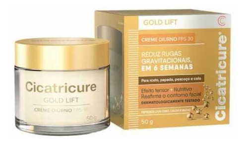 Cicatricure Gold Lift Dia Creme Antissinais 50g