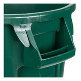 Brute Rubbermaid 121 Litros Contenedor De Basura  Color Verde