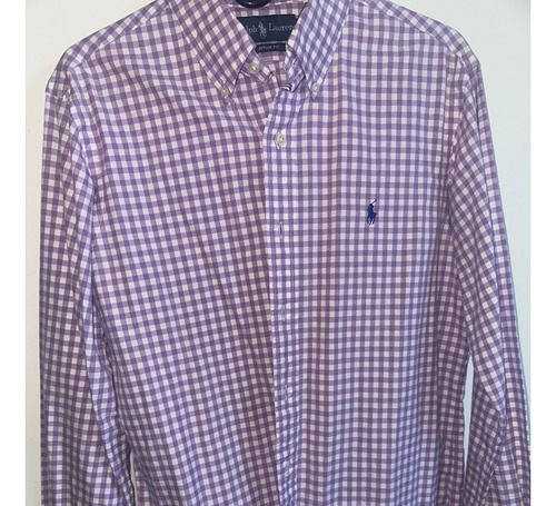 Camisa Polo Ralph Lauren Morada