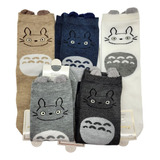 Set X 6 Medias Calcetines Soquetes Diseño Totoro