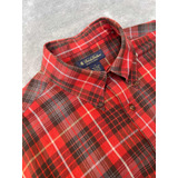 Camisa Brooks Brothers Cuadros Roja