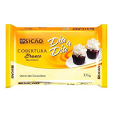 Cobertura Fracionado Branco Sicao Barra 2,1kg Dia A Dia