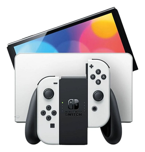 Oled, Nintendo Switch Oled 64gb Blanco/neon Impecables