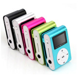 Mp3 Shufle Con Pantalla Lcd Ranura Micro Sd / Eshopviña