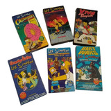 Pack De 6 Películas Vhs Los Simpson Con Doblaje Mxn