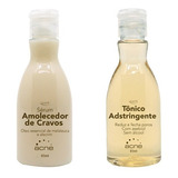 Emoliente Amolecedor Cravos 85ml E Tônico Adstringente 85ml.