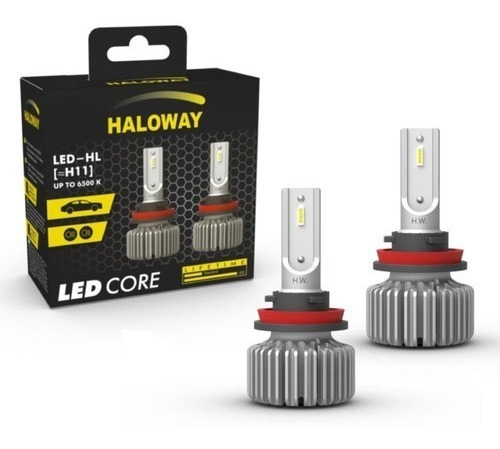 Led Lâmpada Carro Original Haloway Philips H8 H11 H16 6500k