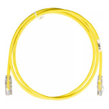 Cable De Parcheo Utp Categoría 6 1.5 M. Amarillo Panduit
