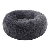 Cama Nido Antiestrés Perro Gato 55cm Nórdico Pelo Largo