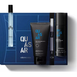 Kit Presente Quasar: Desodorante+espuma De Barbear+pós Barba