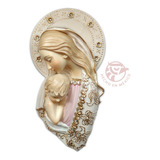 Virgen Maria Madona Niño Jesus Dios Brazo Figura Colgar 27cm