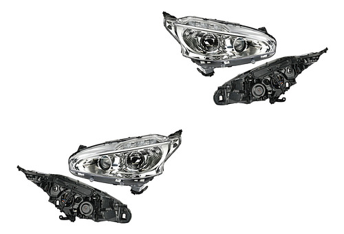 Kit Faros Delanteros Peugeot 208 13/15 Depo