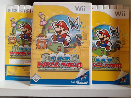 Super Paper Mario Jogo Nintendo Wii