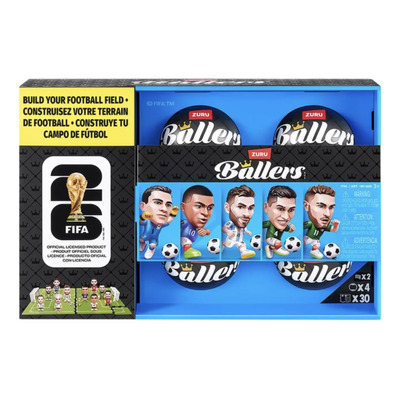Zuru Fifa Ballers Figuras De Jugadores 4-pack, Series 1 | Envío gratis