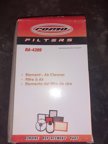 Filtro Aire Nissan Sentra Xtrail 3.3 (01-07) Foto 3