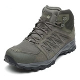 Zapato Truckee Mid Verde Militar Hombre Nf0a3v14