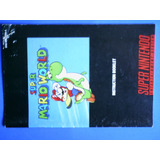 Supr Mario World  Instruction Booklet Original $550