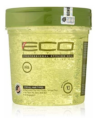 Eco Styling Gel, Aceite De Oliva, 24 Onzas.