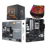 Combo Board A620m Procesador Amd Ryzen 7 7700 Pc