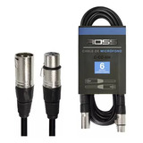 Cable Ross Xlr - Xlr 6 Mts Canon Balanceado Para Microfonos