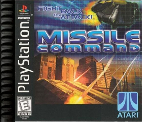 Missile Command Ps1 Original Novo - Defenda A Cidade