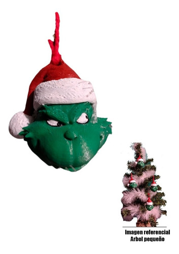 Grinch Esfera Navideña Pack 4 Piezas Para Árbol De Navidad