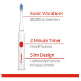 Colgate, 360 Advanced Sonic Battery Power Toothbrush Soft, W