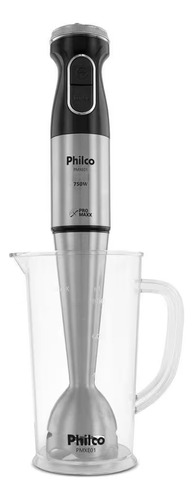 Mixer Philco Pro Maxx 750w De Potência Inox, Com Copo 110v