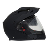 Casco Smk Hybrid Evo Negro Mate Ma200 5 En 1