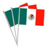 Set De 10 Banderines De México Fiestas Patrias