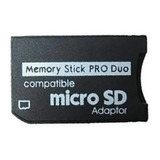 Adaptador Micro Sd A Pro Duo Psp Sony Hasta 32 Gb Una Ranura