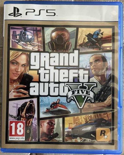 Gta V Playstation 5 Edicion Fisica