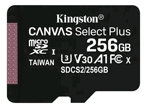 Memoria Micro Sd Ideal Para Switch Kingston 256 Gb Original 