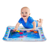 Alfombra De Agua Sensorial Para Bebes Inflable 59cm