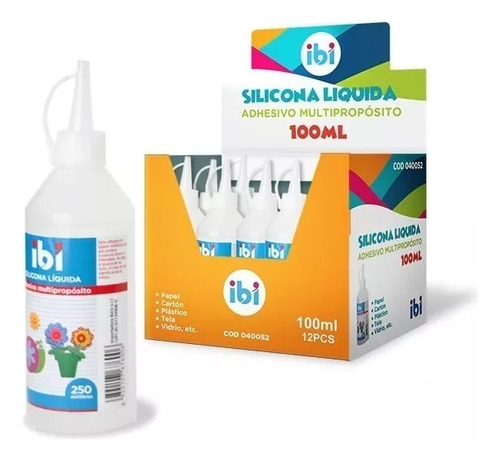 Silicona Liquida 100 Ml Pegamento Transparente Universal