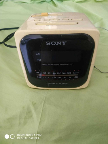 Rádio Sony Amfm Despertador