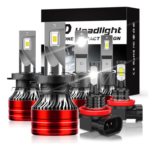 H8 H9 H11- Bombilla Led Antiniebla Para Fiat Peugeot Seat