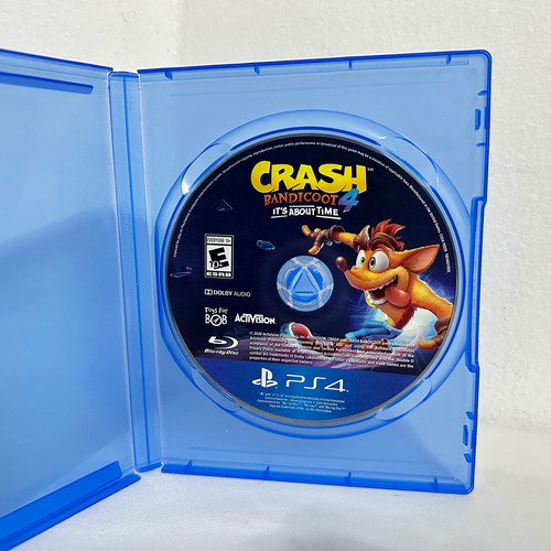 Crash Bandicoot 4: Its About Time Ps4 Físico Sin Caja 