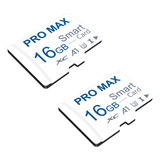Tarjeta De Memoria Micro Sd Pro Max U3 V10 Blanca, 16 Gb, Pa