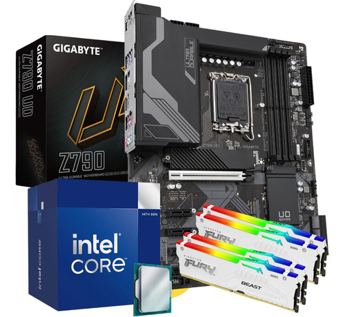 Combo Actualización Pc Gamer Core I7 14700 Z790 64gb Ddr5