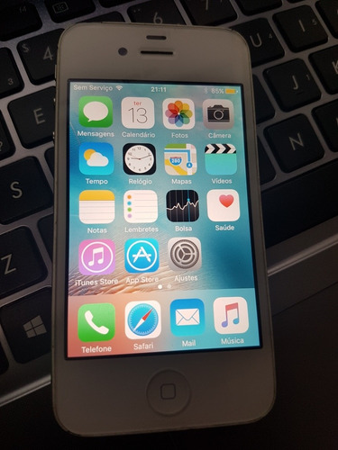 iPhone 4s 8gb,branco,na Caixa.