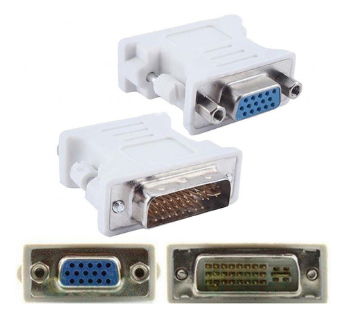 Adaptador Dvi 24+5 Macho A Vga Hembra