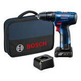 Kit Bosch Parafusadeira Furadeira Gsb 120-li 12v Bateria 4ah