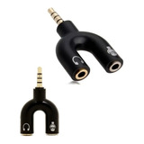 Splitter Audifono Microfono Adaptador Jack 3.5 Mm