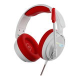 Auriculares Pc Gamer Vsg Pentagon Rojo Stereo Usb 2.0