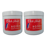 Matizador Rojo Baño De Crema Masc X 250grs Etick Hair 2 Unid