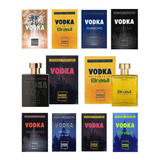 Kit De Perfumes Revenda Vodka Masculino Feminino Com 10