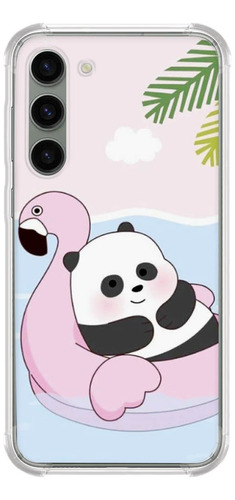 Capinha Compativel Modelos Galaxy Panda Praia 2676