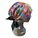 Gorro Quirúrgico Para Dama Con Listón Marcianos Toy St