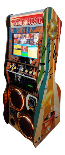 Maquina De Musica Jukebox Karaoke 2x1 Tela 19 Polegadas Ret